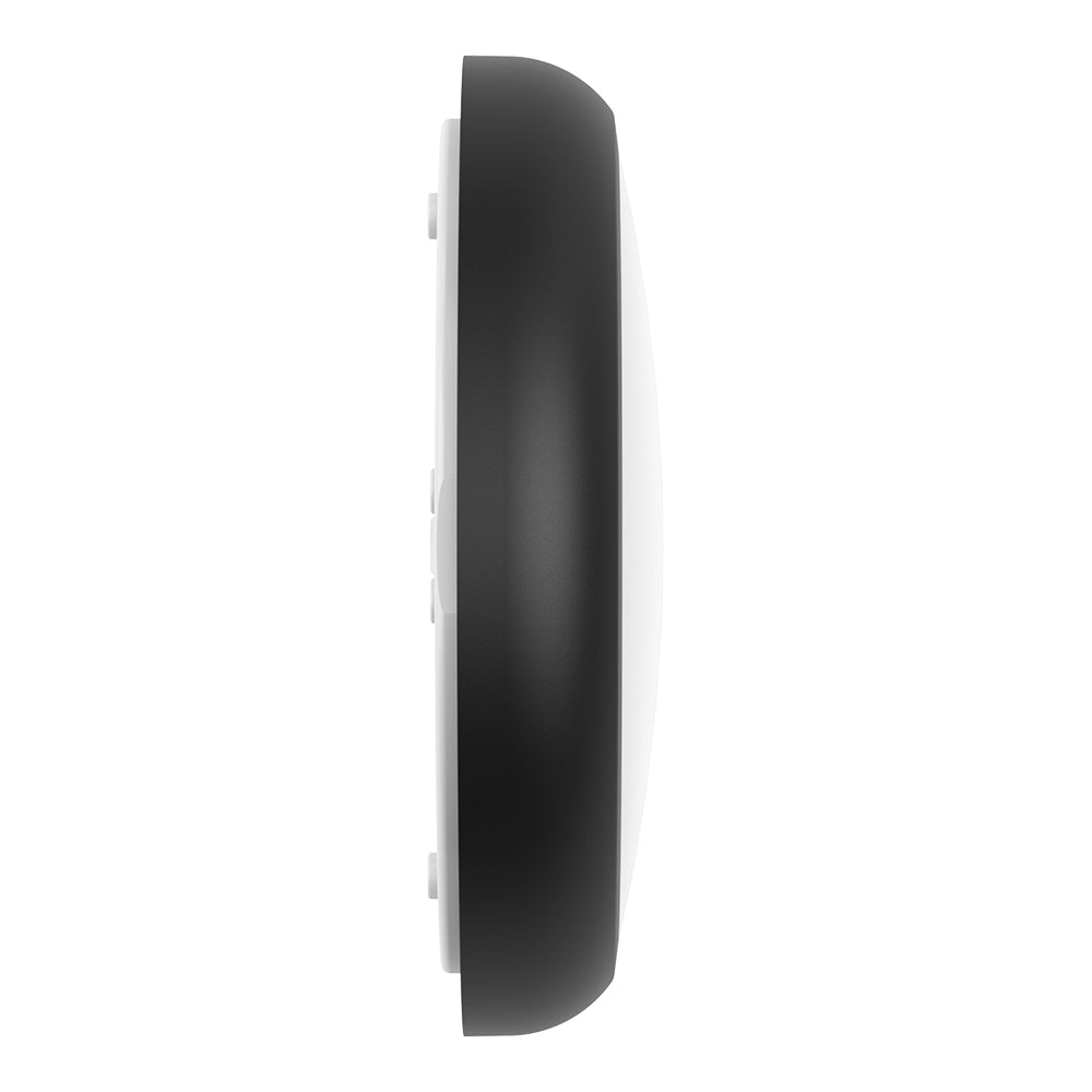 EUSTON CE3X5 |Round Bulkhead Light Fitting | LED Multi Wattage 8-16W | CCT 5-Colour | IP65 | 3hr Emergency | Black