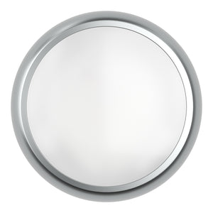 EUSTON CE3X5 | Round Bulkhead Light Fitting | LED Multi Wattage 8-16W | CCT 5-Colour | IP65 | 3hr Emergency | Chrome
