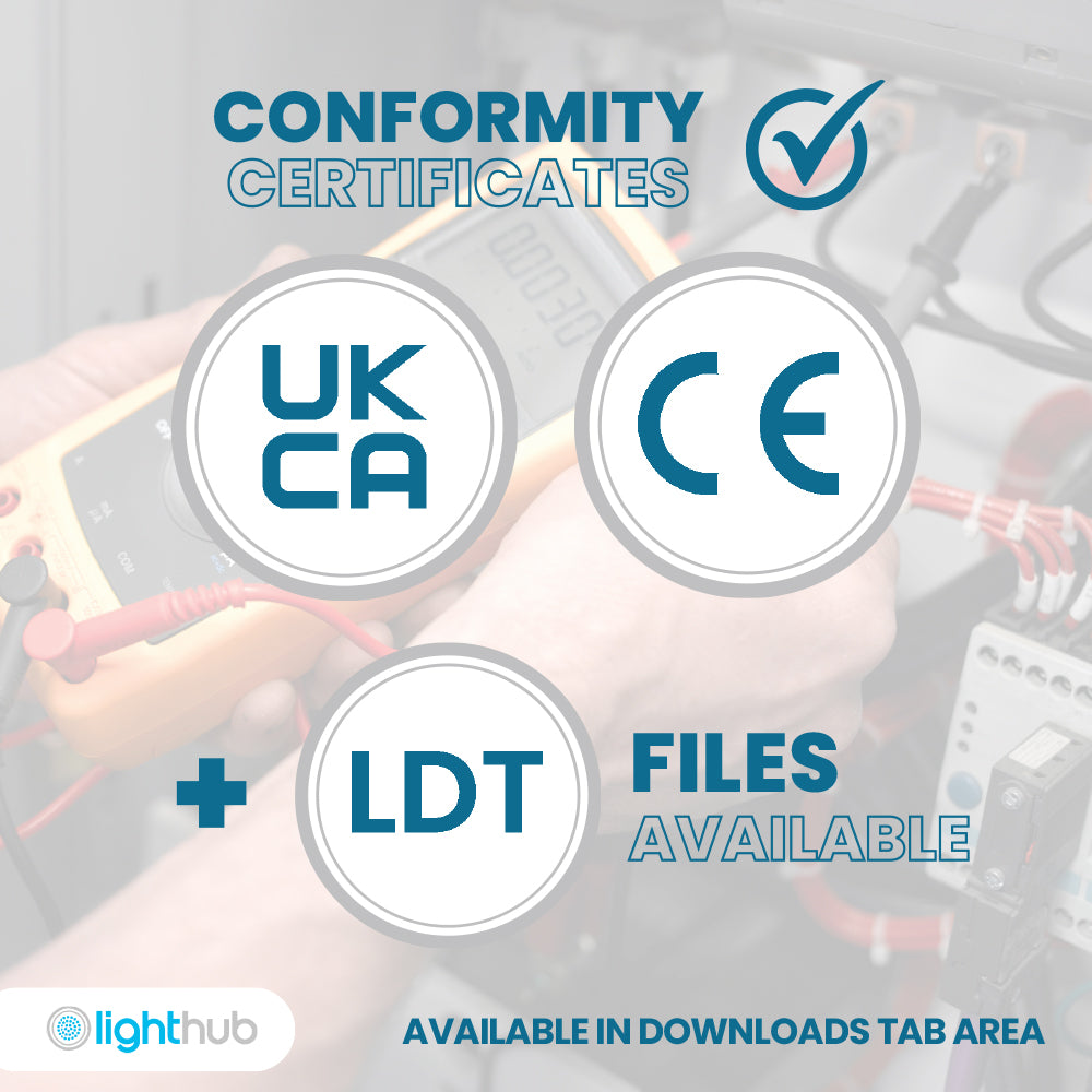 BATTERSEA Non-Corrosive LED Batten Light | 6ft Single 4800lm | CCT Tri-Colour & Multi Wattage | IP66 | Emergency