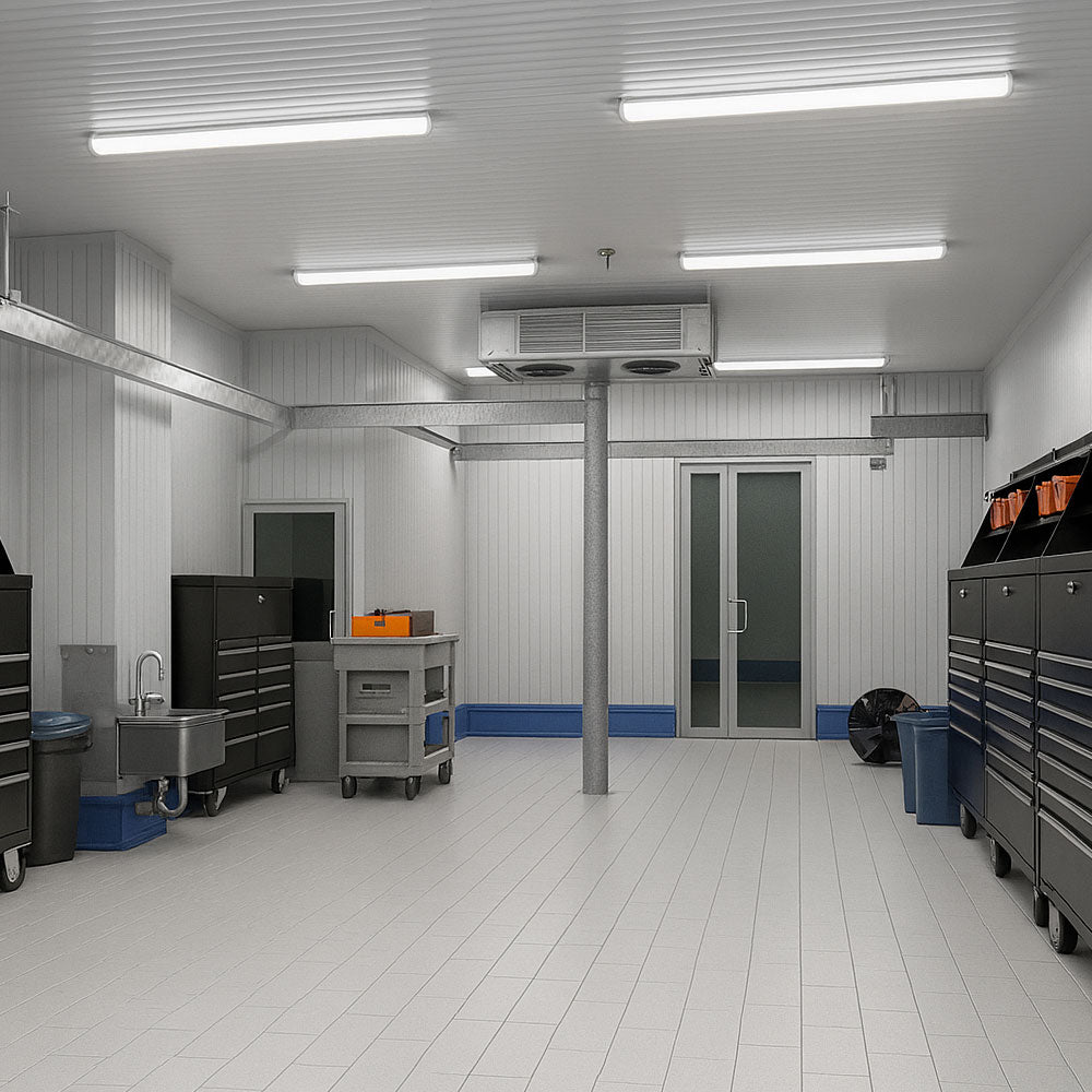 TORO | Non-Corrosive LED Batten Light | 6ft High Lumen 8400lm | CCT Tri-Colour & Multi Wattage | IP65 | Corridor Function
