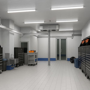 TORO | Non-Corrosive LED Batten Light | 6ft High Lumen 8400lm | CCT Tri-Colour & Multi Wattage | IP65 | Corridor Function