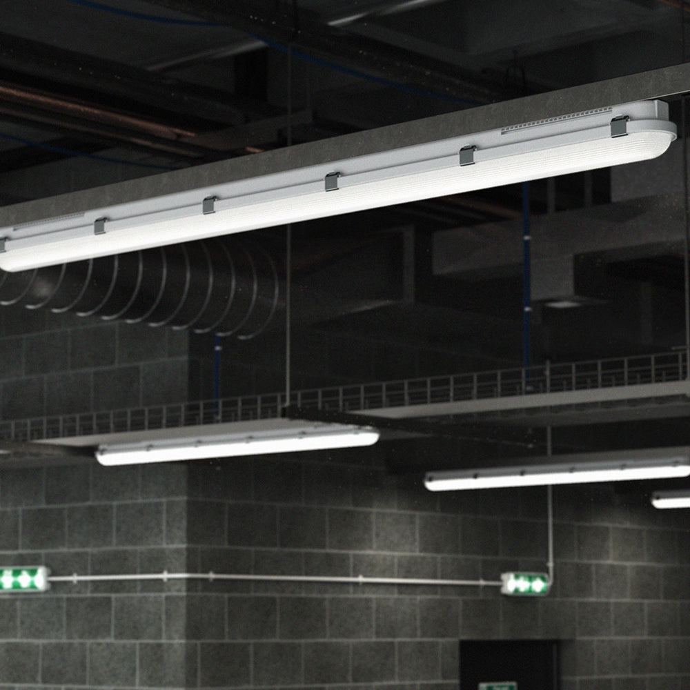 TORO Non-Corrosive LED Batten Light | 5ft High Lumen 7000lm | CCT Tri-Colour & Multi Wattage | IP65 | Corridor Function