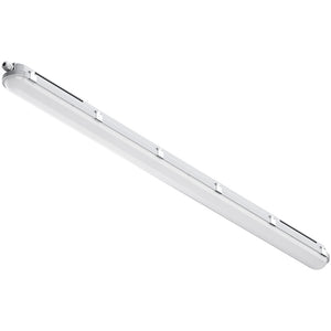 TORO Non-Corrosive LED Batten Light | 6ft High Lumen 8400lm | CCT Tri-Colour & Multi Wattage | IP65 | Corridor Sensor + Emergency