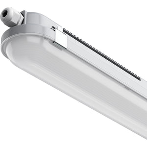 TORO Non-Corrosive LED Batten Light | 5ft 3360lm | CCT Tri-Colour & Multi Wattage | IP65 | Emergency